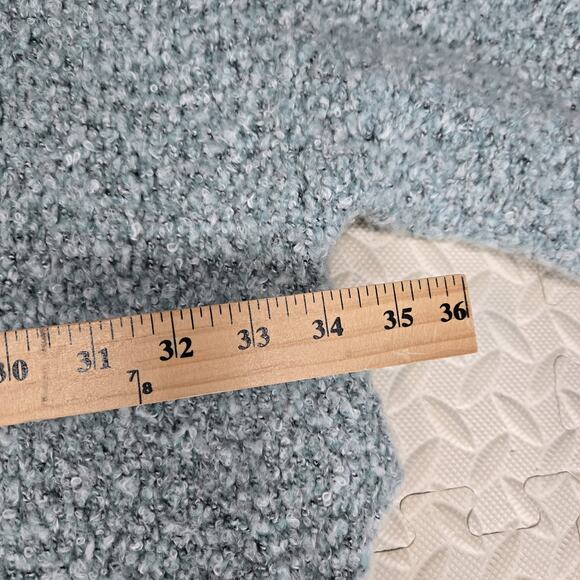 Free People BFF Cozy Oversized Cardigan Sweater XXS XS S Light Blue Slouchy Boho - Picture 10 of 11